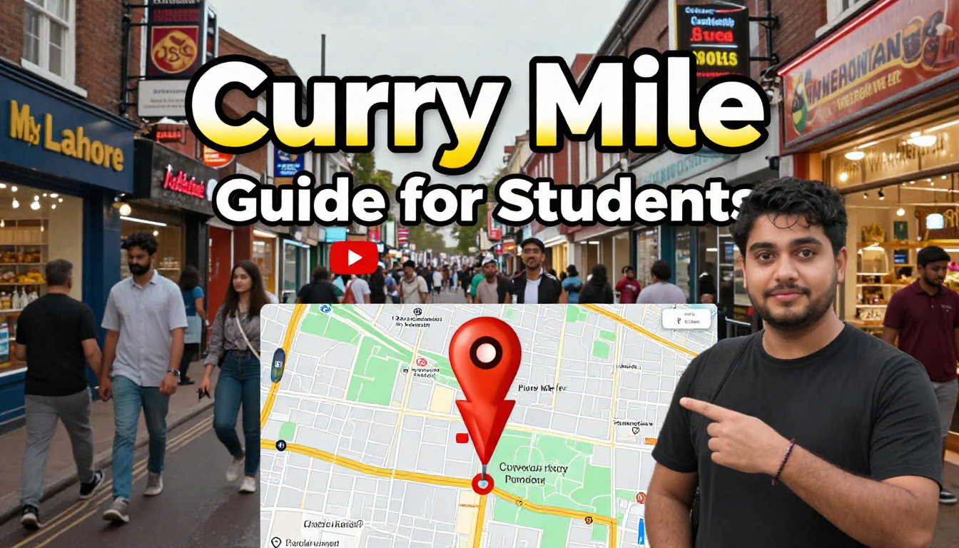Exploring Curry Mile Manchester | Best Pakistani & Indian Food for Students by Desi Student Rooms